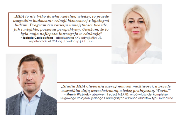 Rekrutacja na Studia Podyplomowe MBA US